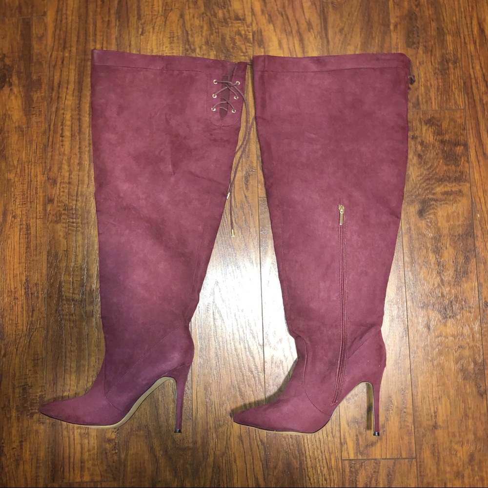 Eloquii Luella Over The Knee Boot, Size 9W (9.0)